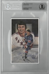 Brad Park Autographed Legends of Hockey Card