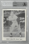 Rocky Colavito Autographed 5x7 Photo