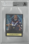Picabo Street Autographed Newspaper Photo