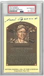 Luis Aparicio Autographed HOF Plaque