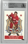Ted Lindsay Autographed 1994 Parkhurst Missing Link
