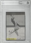 Michelle Kwan Autographed Newspaper Photo