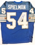Chris Spielman Autographed Lions Authentic Jersey
