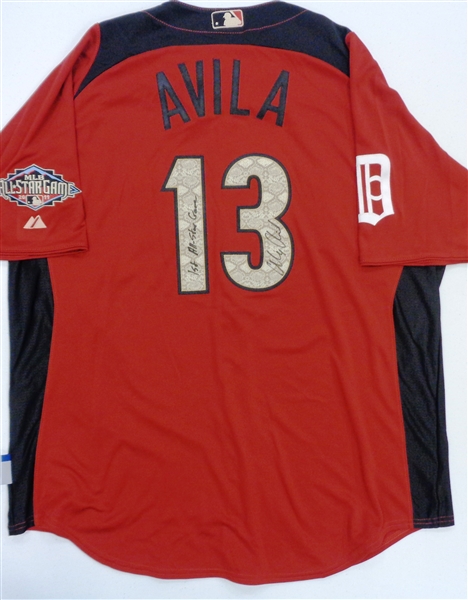 Alex Avila Autographed 2011 All Star Jersey