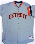 Cecil Fielder Autographed Authentic Road Jersey