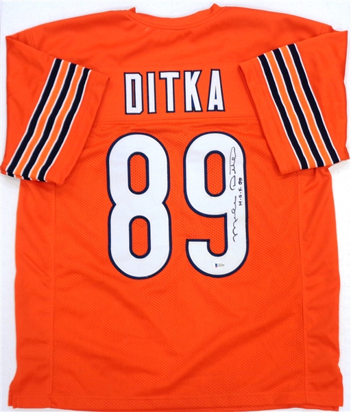 Mike Ditka Autographed Custom Jersey