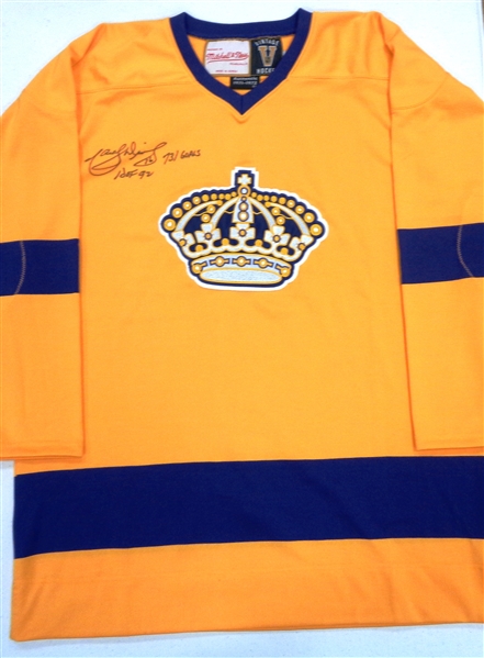 Marcel Dionne Autographed Kings Jersey