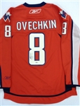Alex Ovechkin Autographed Capitals Jersey