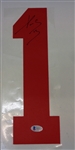 Pavel Datsyuk Autographed Jersey Number
