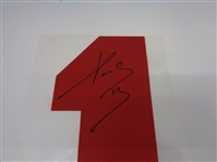 Pavel Datsyuk Autographed Jersey Number
