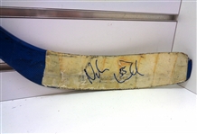 Niklas Kronwall Game Used Autographed Stick