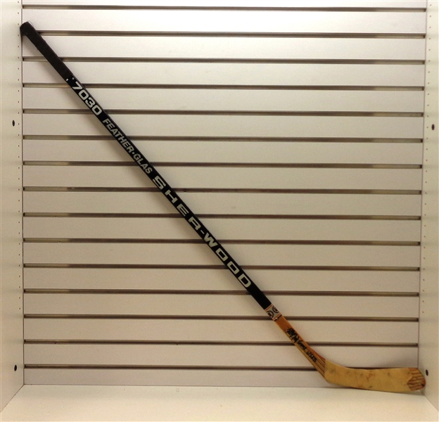 Paul Coffey Autographed Game Used Stick