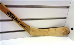 Paul Coffey Autographed Game Used Stick