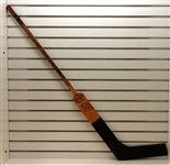 Vintage Goalie Stick Signed by 4 1950's Wings