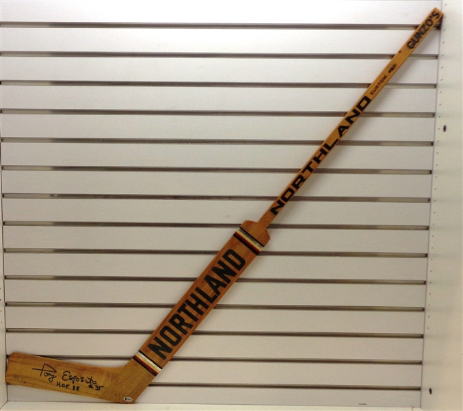Tony Esposito Autographed Vintage Northland Model Stick