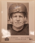 Jack Christiansen Autographed 8.5x11 Photo