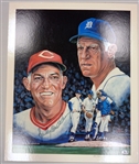 Sparky Anderson Autographed 18x22 Litho