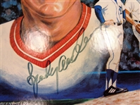 Sparky Anderson Autographed 18x22 Litho