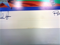 Nolan Ryan Autographed 18x24 Ron Lewis Litho