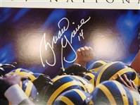 Brian Griese & Lloyd Carr Autographed 24x36 Poster