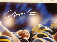 Brian Griese & Lloyd Carr Autographed 24x36 Poster