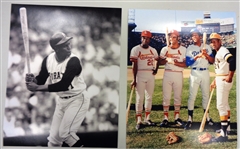 (2) 11x14 Photos of Roberto Clemente