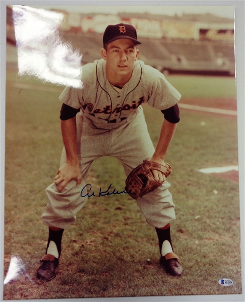 Al Kaline Autographed 16x20 Photo