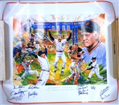 1984 Tigers Lithograph Signed by 14