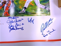 1984 Tigers Lithograph Signed by 14