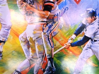 1984 Tigers Lithograph Signed by 14