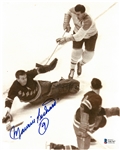 Maurice Richard Autographed 8x10 Photo