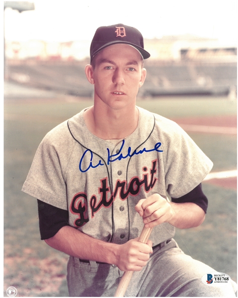 Al Kaline Autographed 8x10 Photo