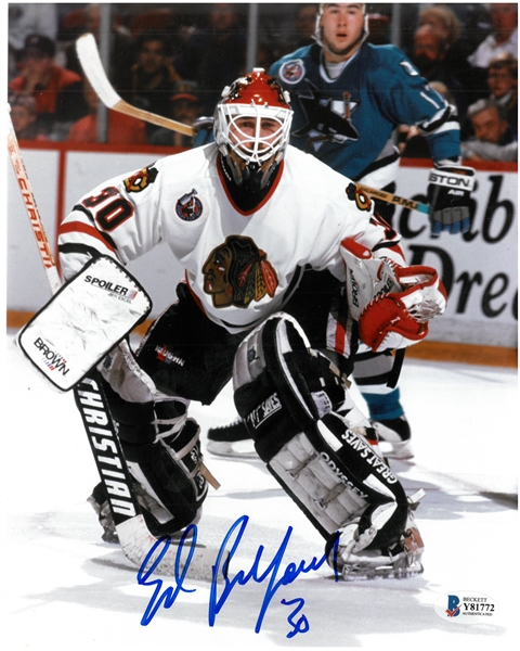 Ed Belfour Autographed 8x10 Photo