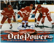Steve Yzerman Autographed 8x10 Photo