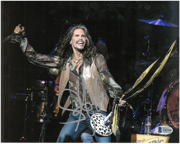 Steven Tyler Autographed 8x10 Photo