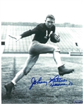 Johnny Lattner Autographed 8x10 - 1953 Heisman