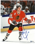 Michel Goulet Autographed 8x10 Photo