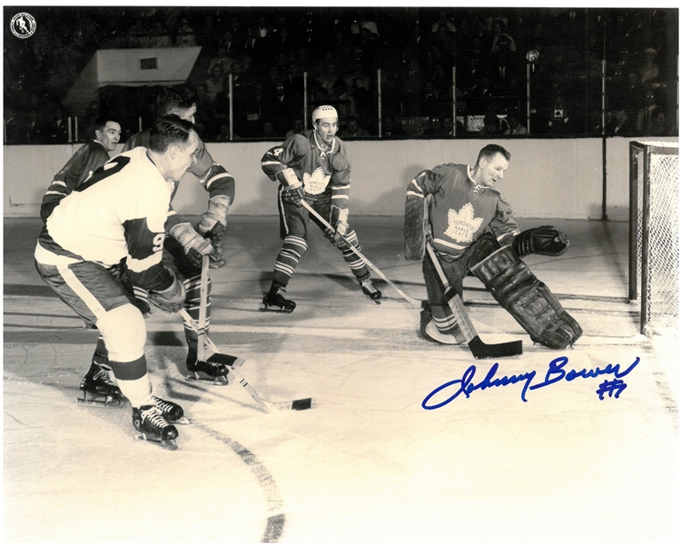 Johnny Bower Autographed 8x10 Photo