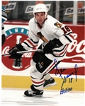 Denis Savard Autographed 8x10 Photo