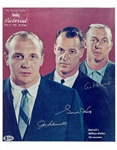 Schmidt/Howe/Kaline Autographed 11x14 Photo