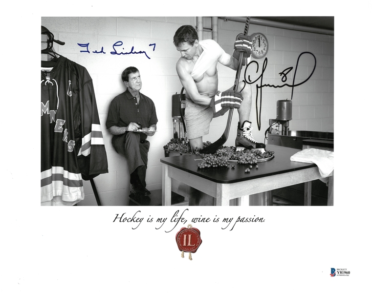 Lindsay & Larionov Autographed 11x14 Photo