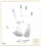 Frank Gifford Autographed 10x12 Hand Print