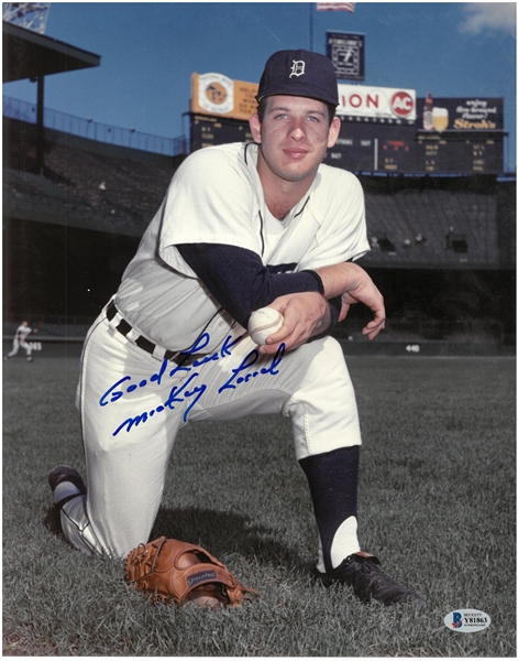 Mickey Lolich Autographed 11x14 Photo