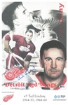 Ted Lindsay Autographed 11x17 SGA Litho
