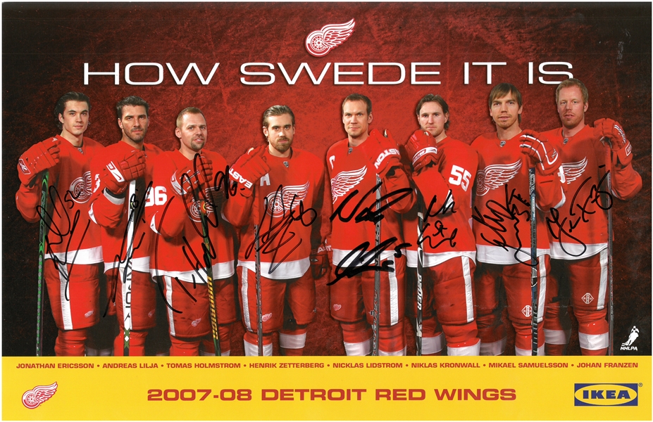 How Swede it is 11x17 Signed by All 8