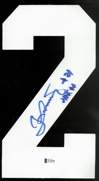 Borje Salming Autographed Jersey Number