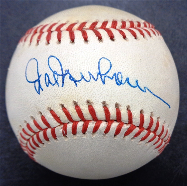 Hal Newhouser Autographed Baseball