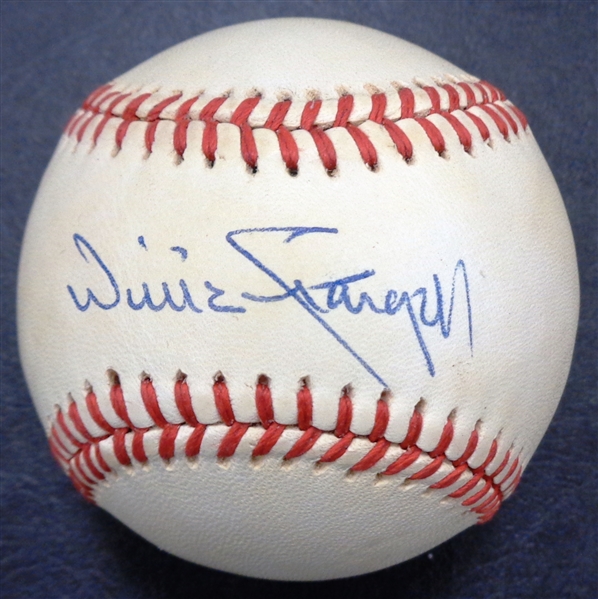 Willie Stargell Autographed Baseball