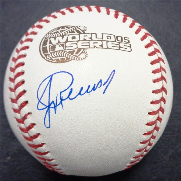 Jerry Reinsdorf Autographed 2005 World Series Baseball