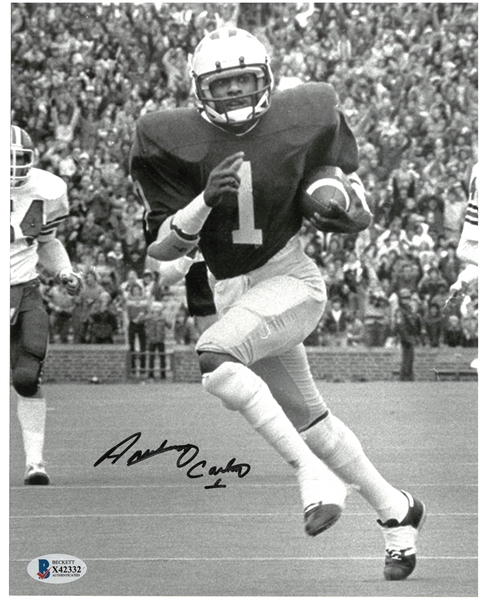 Anthony Carter Autographed 8x10 Photo